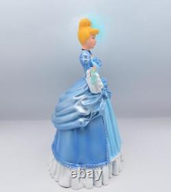 Disney Cinderella Rococo Dress Figure with Glass Slipper, 22cm, New