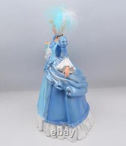 Disney Cinderella Rococo Dress Figure with Glass Slipper, 22cm, New