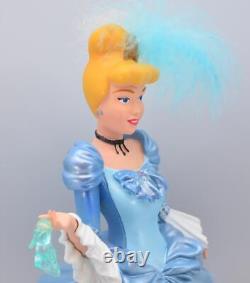 Disney Cinderella Rococo Dress Figure with Glass Slipper, 22cm, New