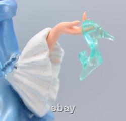 Disney Cinderella Rococo Dress Figure with Glass Slipper, 22cm, New