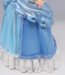 Disney Cinderella Rococo Dress Figure with Glass Slipper, 22cm, New