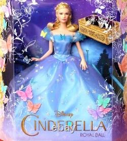 Disney Cinderella Royal Ball Cinderella Barbie Doll Mattel CGT56