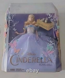 Disney Cinderella Royal Ball & Wedding Day Doll Lot of 2 Dolls, NIB, New In Box