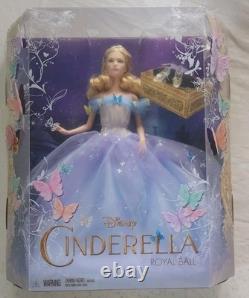 Disney Cinderella Royal Ball & Wedding Day Doll Lot of 2 Dolls, NIB, New In Box