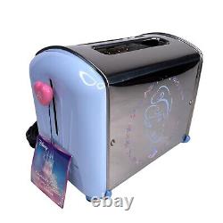 Disney Cinderella Singing Musical Toaster Toaster Blue Stainless VillaWare RARE