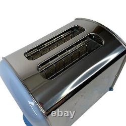 Disney Cinderella Singing Musical Toaster Toaster Blue Stainless VillaWare RARE