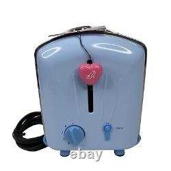 Disney Cinderella Singing Musical Toaster Toaster Blue Stainless VillaWare RARE