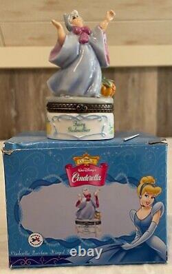 Disney Cinderella Trinket Box Set Of 6 full set WithStand RARE Complete