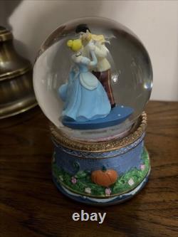 Disney Cinderella Valentine's Musical Plays So This Is Love Snow Globe New