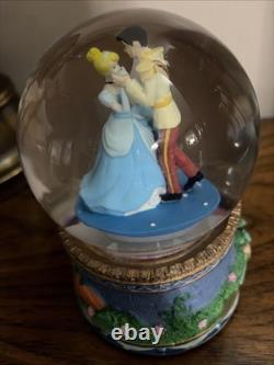 Disney Cinderella Valentine's Musical Plays So This Is Love Snow Globe New