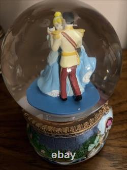 Disney Cinderella Valentine's Musical Plays So This Is Love Snow Globe New