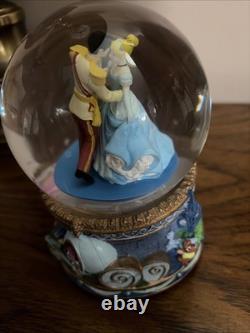 Disney Cinderella Valentine's Musical Plays So This Is Love Snow Globe New
