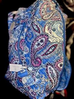 Disney Cinderella Vera Bradley Beautiful Paisley Tote Large Bag Luggage NWT