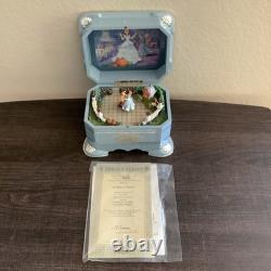 Disney Cinderella's Dance Rare 1st Issue In The Ever After Music Box Collection
