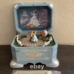 Disney Cinderella's Dance Rare 1st Issue In The Ever After Music Box Collection