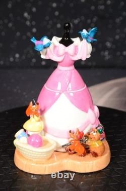 Disney Cinderella's Dress Mice Gus Jaq Salt Pepper Shakers Limited Edition 350
