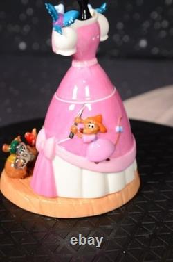 Disney Cinderella's Dress Mice Gus Jaq Salt Pepper Shakers Limited Edition 350