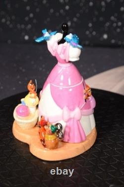 Disney Cinderella's Dress Mice Gus Jaq Salt Pepper Shakers Limited Edition 350
