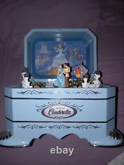 Disney Cinderella's First Dance First Issue Ever After Rare Music Box Collection