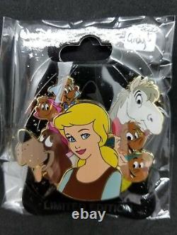 Disney D23 WDI Character Cluster LE 250 Pin Cinderella Prince Charming Jaq Gus