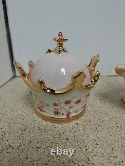 Disney Direct Cinderella Royal Dreams Castle Tea Set Creamer Sugar Lid