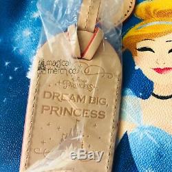 Disney Dooney And Bourke Cinderella Dream Big Princess Tote Bag Purse NWT