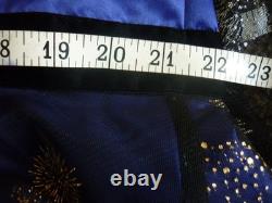 Disney Dress Shop Cinderella 50th Castle Beautiful Blue Fireworks New Size 22