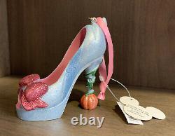 Disney Fairy Godmother Cinderella Shoe Ornament NWT