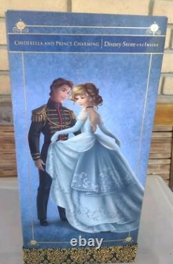 Disney Fairytale Couples Designer Doll Set Cinderella And Prince LE Box set NIB