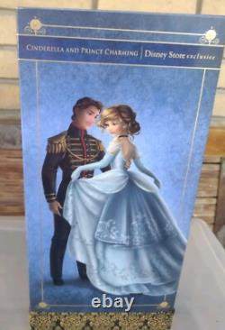 Disney Fairytale Couples Designer Doll Set Cinderella And Prince LE Box set NIB