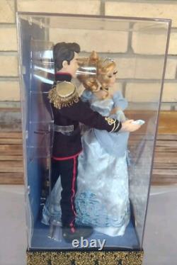 Disney Fairytale Couples Designer Doll Set Cinderella And Prince LE Box set NIB