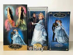 Disney Fairytale Designer CINDERELLA & PRINCE CHARMING Limited Edition Doll Set