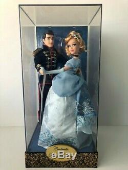 Disney Fairytale Designer CINDERELLA & PRINCE CHARMING Limited Edition Doll Set