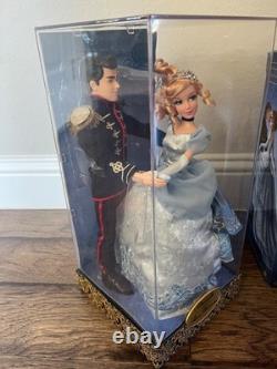 Disney Fairytale Designer Cinderella and Prince Charming Doll Set New