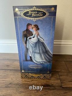 Disney Fairytale Designer Cinderella and Prince Charming Doll Set New