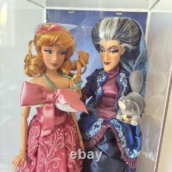 Disney Fairytale Designer Limited Edition Dolls Cinderella and Lady Tremaine NIB
