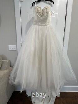 Disney Fairytale Weddings Alfred Angelo Cinderella 205 Dress NEW RARE