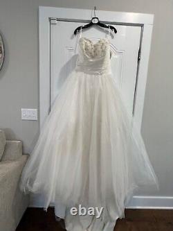 Disney Fairytale Weddings Alfred Angelo Cinderella 205 Dress NEW RARE