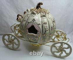 Disney Figur lenox Porzellan mit Gold 868804 Cinderella Kutsche