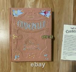 Disney Gallery Cinderella Replica Treasure Storybook Jewelry Box Book Prop COA