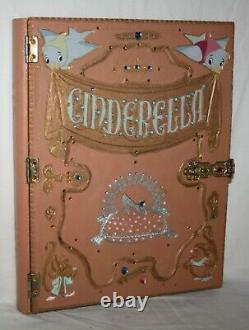 Disney Gallery Cinderella Replica Treasure Storybook Jewelry Box Book Prop COA