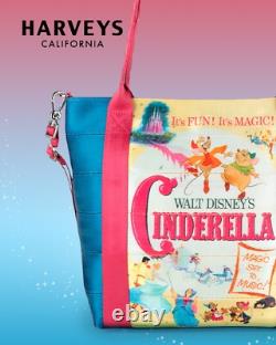 Disney Harveys 2025 Cinderella 75th Anniversary Tote Bag Multicolor New IN HAND