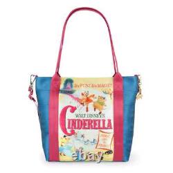 Disney Harveys 2025 Cinderella 75th Anniversary Tote Bag Multicolor New IN HAND