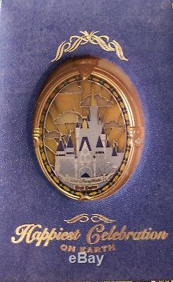 Disney LE 750 Castle Window MK Cinderella Stained Glass Jumbo Boxed Pin ND38834