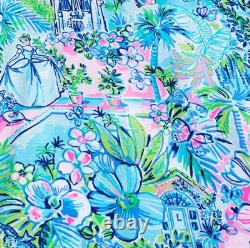 Disney Lilly Pulitzer Cinderella Etta V-Neck Dress Ladies Size L NWT
