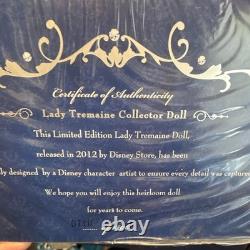 Disney Limited Edition 17 Inch Cinderella Lady Tremaine LE 1500 Doll New