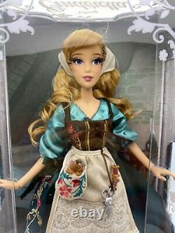 Disney Limited Edition Cinderella Doll L5200 70th Anniversary 17 In Peasant Rag