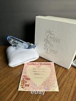 Disney Limited Edition Cinderella Slipper Arribas Brothers NIB