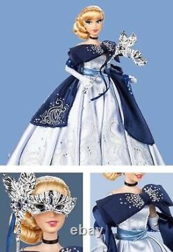 Disney Limited Edition Doll Midnight Masquerade Cinderella New LE