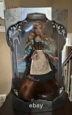 Disney Limited Edition Doll RAGS Cinderella NEW IN BOX WITH PLASTIC PROTECTOR